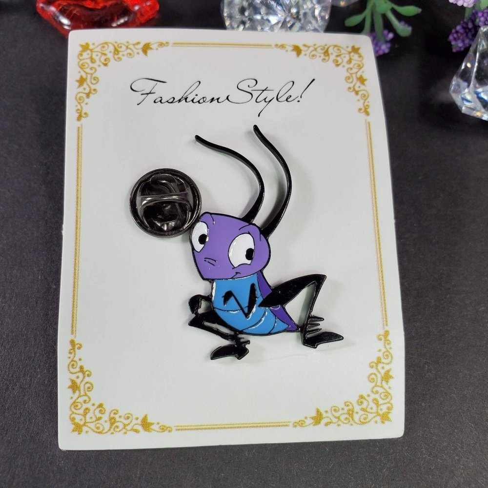 Mulan Lucky Bug Disney Parks Hard Enamel Pin